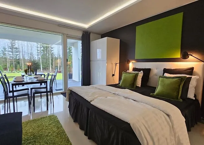 Eco-friendly With Hot Tub & Panorama View 아파트 오울루