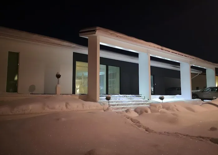 Eco-friendly With Hot Tub & Panorama View 아파트 오울루